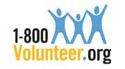 1-800 volunteer.org, volunteer now.